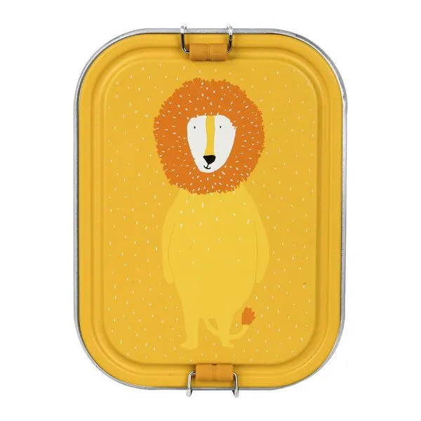 TRIXIE TRIXIE – Kinderbrotdose – Lunchbox aus Edelstahl – groß, Grey, – Produktbild 1 von 8