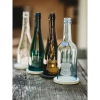 MaBe MaBe Der MOPS - klein, rund, und voller Liebe - witziges und nachhaltiges Upcycling aus der leeren Flasche, Hellblau, – Produktbild 1 von 1