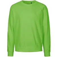 Neutral Neutral® Neutral Sweatshirt Pullover Sweater Pulli 100% GOTS Bio Baumwolle, Lime, – Produktbild 1 von 1