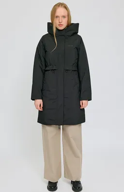 Mazine Mazine Damen vegan Parka Basic Gepolstert Schwarz – Produktbild 1 von 1