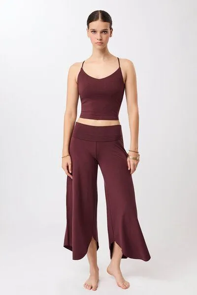 mandala Mandala Tulip Pants, Ruby (rot), – Produktbild 3 von 3