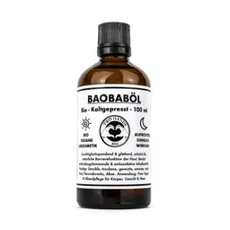 Two Hands BIO Two Hands BIO Baobaböl - Kaltgepresst - 100 ml – Produktbild 1 von 1