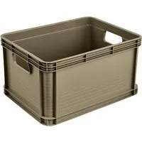 Keeeper keeeper EURO-BOX 'Robert' stapelbar, 40 x 30 x 22 cm, 20 l, olive – Produktbild 1 von 1