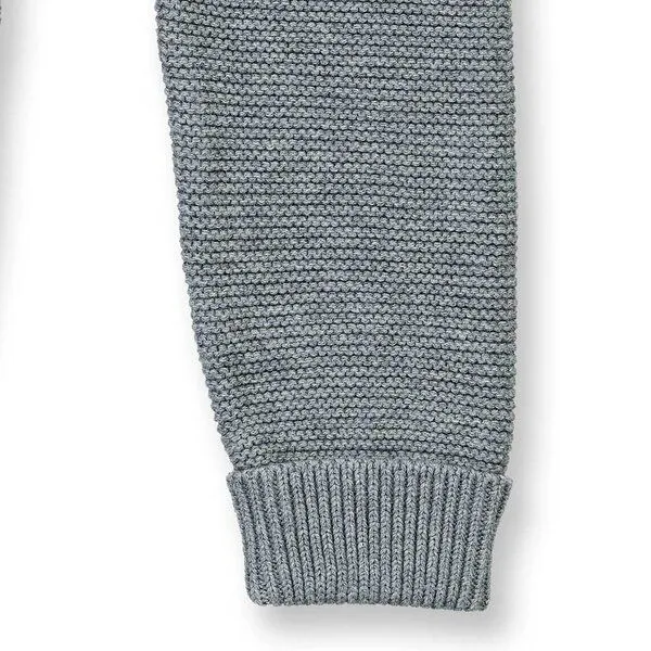 Sense Organics Sense Organics Babyhose aus Strick, Modell ELLIOOT, Anthrazit melange, – Produktbild 4 von 4