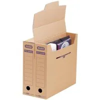 Elba ELBA Archivbox 'tric system' mit Verschlusslasche, DIN A4, naturbraun – Produktbild 1 von 1