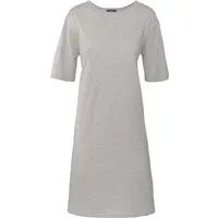 Living Crafts Living Crafts Bio-Damen-Nachthemd "Berit" mit Rundhalsausschnitt, grey melange, Gr. S – Produktbild 1 von 1