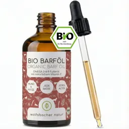 Wolfsbacher Natur Wolfsbacher Natur Bio Barf Öl 100 ml – Produktbild 1 von 1