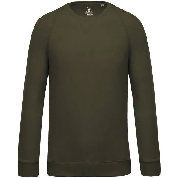 YTWOO YTWOO Premium Herren Sweatshirt, Mossy green, – Produktbild 1 von 3