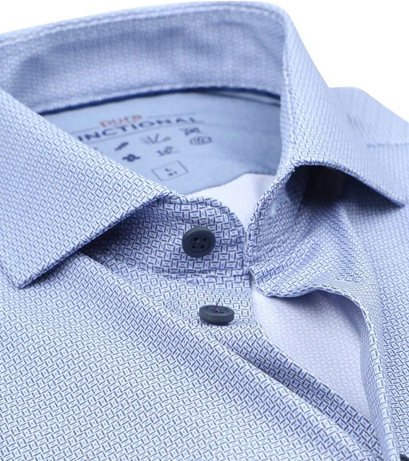 Pure Pure The Functional Shirt Druck Blau - Größe 36, Blau, – Produktbild 3 von 4