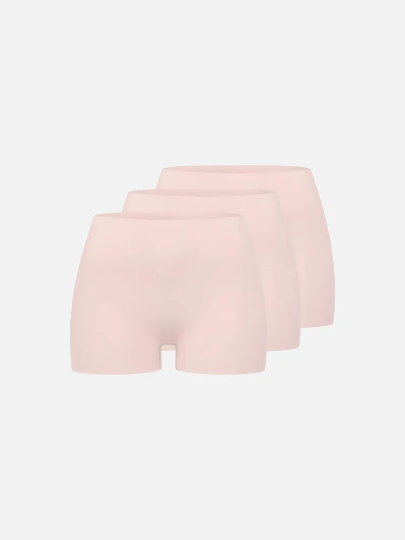 erlich textil erlich textil Light Touch Panty im 3er Pack aus weichem Modal, made in Europe, Magnolie, – Produktbild 1 von 5