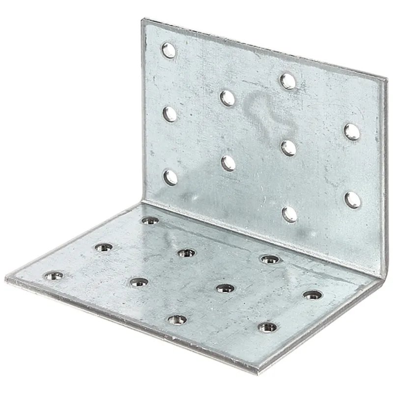 Alberts ALBERTS Lochplattenwinkel, sendzimirverzinkt, TxHxB 60x60x80x2,5 mm – Produktbild 1 von 1