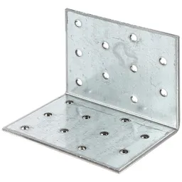 Alberts ALBERTS Lochplattenwinkel, sendzimirverzinkt, TxHxB 60x60x80x2,5 mm – Produktbild 1 von 1