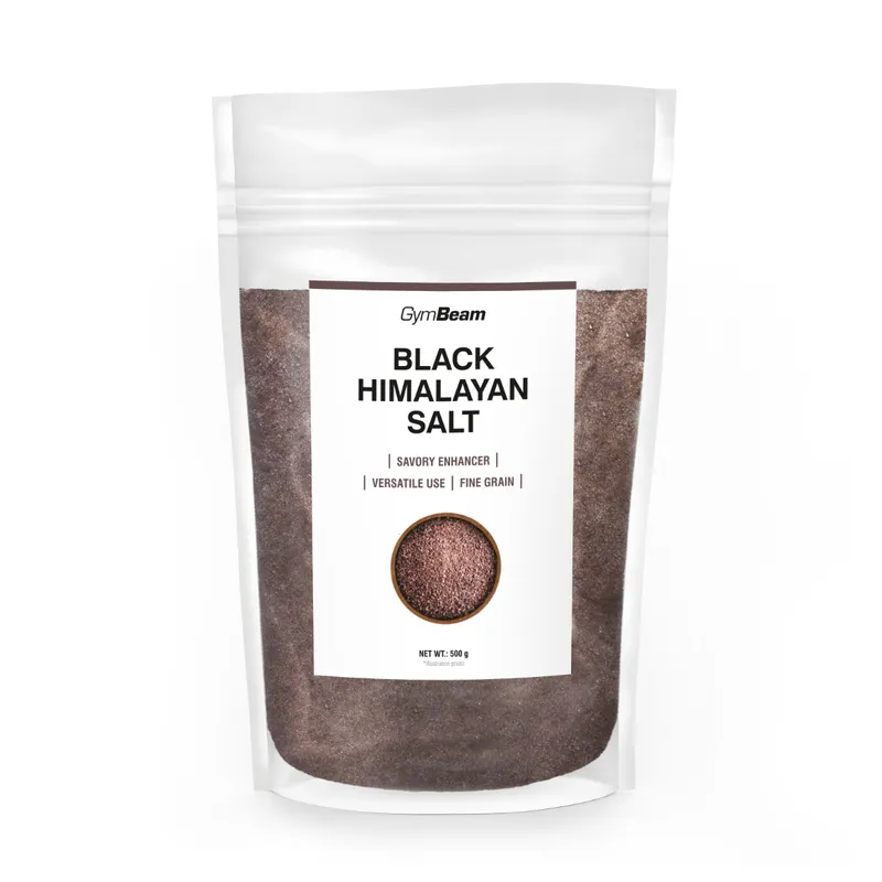 GymBeam Food GymBeam Schwarzes Himalayasalz 500 g - Fein – Produktbild 1 von 1