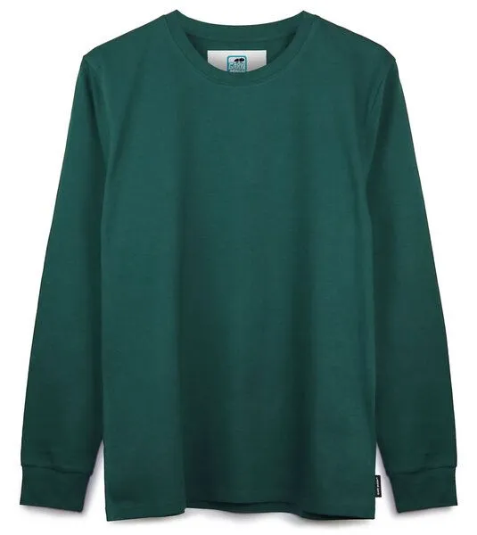 Gary Mash GARY MASH Herren Langarmshirt Scott aus Biobaumwolle, Grün, – Produktbild 2 von 4