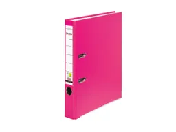 Falken 25 Falken Ordner "Vegan", mit Einsteckschild, 240 g/m², DIN A4, RB 50 mm, rosa – Produktbild 1 von 1