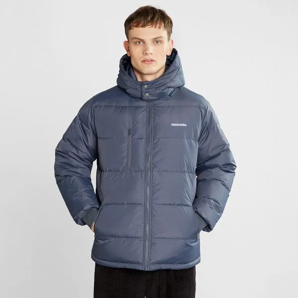 Dedicated DEDICATED Wasserdichte Pufferjacke aus recyceltem Polyester - Dundret, Blau (ombre blue), – Produktbild 1 von 4