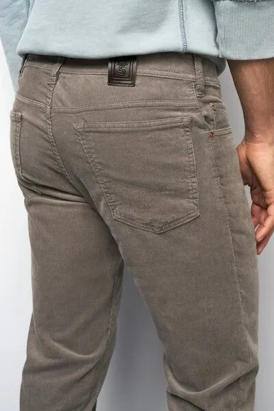 M 5 BY MEYER M 5 BY MEYER Five Pocket aus Casual Cord, Braun (stone), – Produktbild 5 von 5