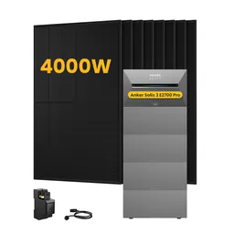 Anker Anker SOLIX Solarbank 3 E2700 Pro, mit 8 x 500 Bifaziale Solarmodule, by Powerness - 13.5kWh / 1 x Smart Meter / Selbstabholung – Produktbild 1 von 1