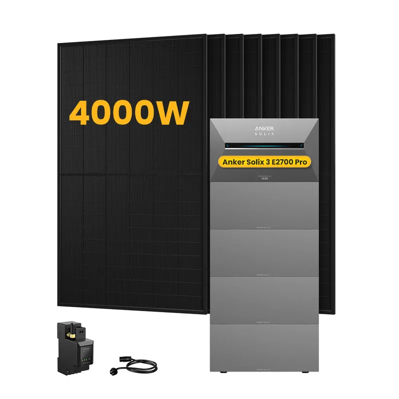 Anker Anker SOLIX Solarbank 3 E2700 Pro, mit 8 x 500 Bifaziale Solarmodule, by Powerness - 13.5kWh / 1 x Smart Meter / Standardversand – Produktbild 1 von 1