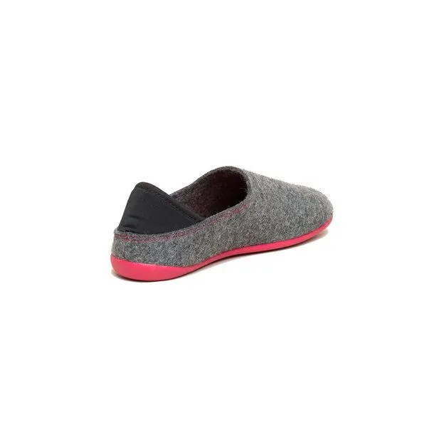 Gottstein Gottstein Wool Slip-On Pantoffel, Grau(grey/raspberry), – Produktbild 3 von 4