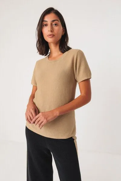 SKFK SKFK T-Shirt BIDARI, Beige, – Produktbild 3 von 3