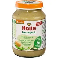 Holle Holle Bio-Kartoffel, Erbse & Zucchini, ab 6. Monat, Beikost, 190 g – Produktbild 1 von 1