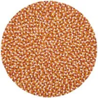 myfelt myfelt Filzkugelteppich rund, 100% Schurwolle, Multifarben (juna), – Produktbild 1 von 1