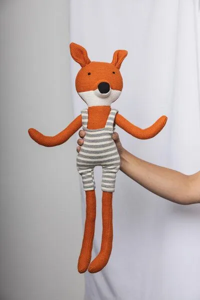 Tranquillo Tranquillo Kuscheltier FOXY, Bunt, – Produktbild 4 von 5