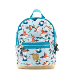 Pick & Pack Pick & Pack Birds Backpack S Dusty blue – Produktbild 1 von 1
