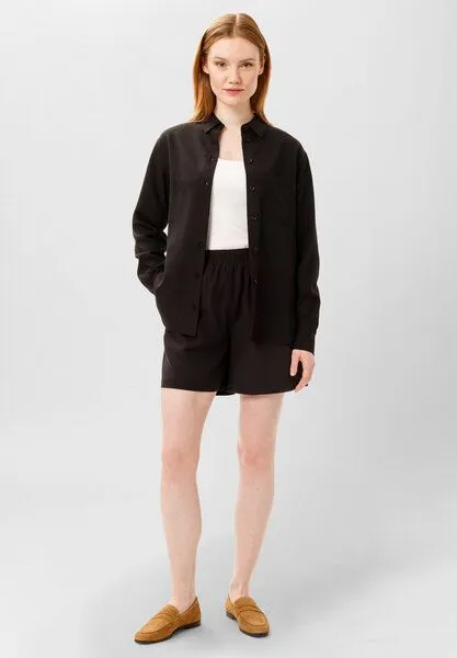 Les Lunes Les Lunes Shorts „Ellie Shorts Linen“, Schwarz, – Produktbild 3 von 4