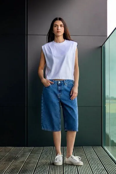 Kings Of Indigo Kings Of Indigo Jeans-Shorts JOAN JORT Elliot Mid – Produktbild 3 von 4