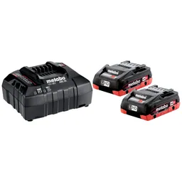 Metabo Metabo Basis-Set 18 V, incl. 2x Akku LiHD 4 Ah, Ladegerät – Produktbild 1 von 1
