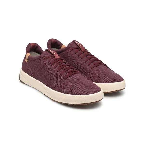 SAOLA SAOLA Sneaker aus Merinowolle Frauen - Cannon Knit Women 2.0 Wool, Wine, – Produktbild 2 von 4