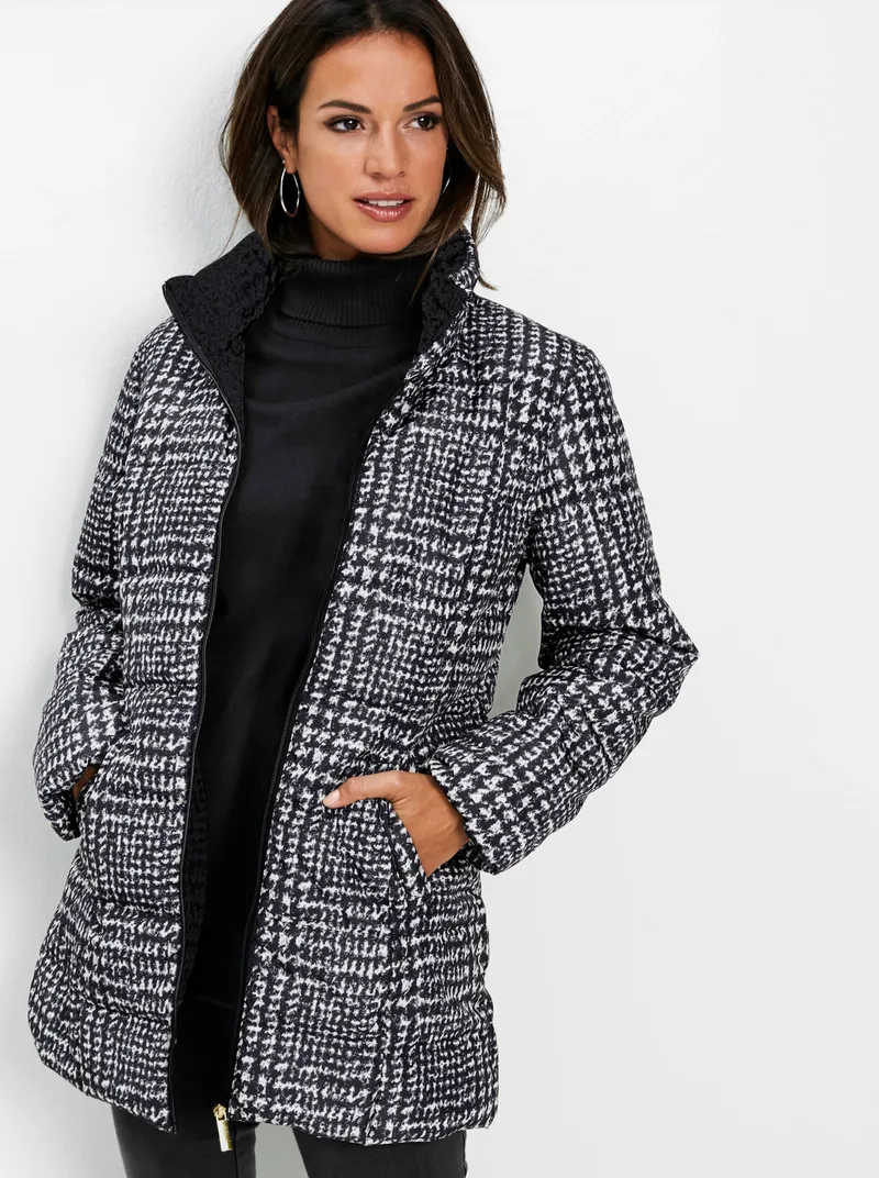 Witt Wendejacke, Schwarz-weiß-bedruckt, – Produktbild 1 von 1