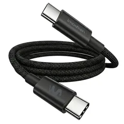 imoshion imoshion Braided USB-C-zu-USB-C-Kabel 100 W - 0,5 Meter – Produktbild 1 von 1