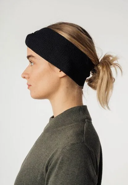 MELA Stirnband MEENA | von MELA | Fairtrade & GOTS zertifiziert, Schwarz, – Produktbild 2 von 4