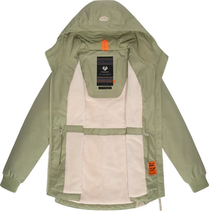 ragwear ragwear Winterjacke Dowey Warm (1-St) Wasserdichte weiche Damen Jacke für den Winter, Grün, – Produktbild 1 von 5