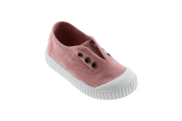 Victoria Victoria vegane Kinder-Schlüpfsneaker – Tintada de Lona, Nude (rosa), – Produktbild 1 von 4