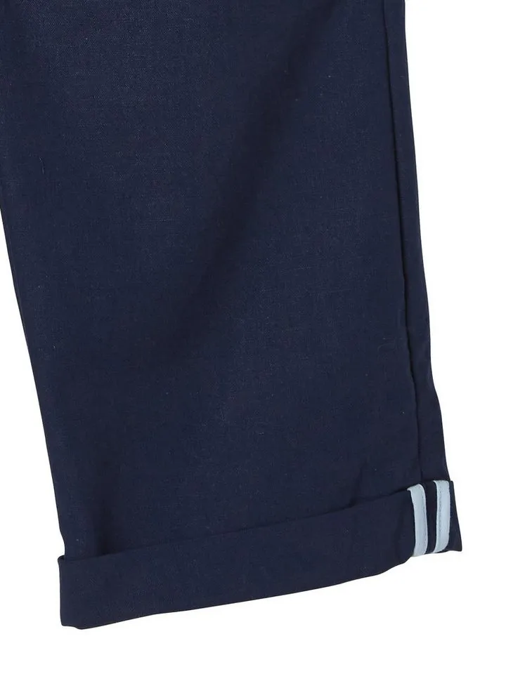 Vertbaudet Vertbaudet Shorts Festliche Jungen Shorts Bundweite verstellbar, Weiß, – Produktbild 2 von 3