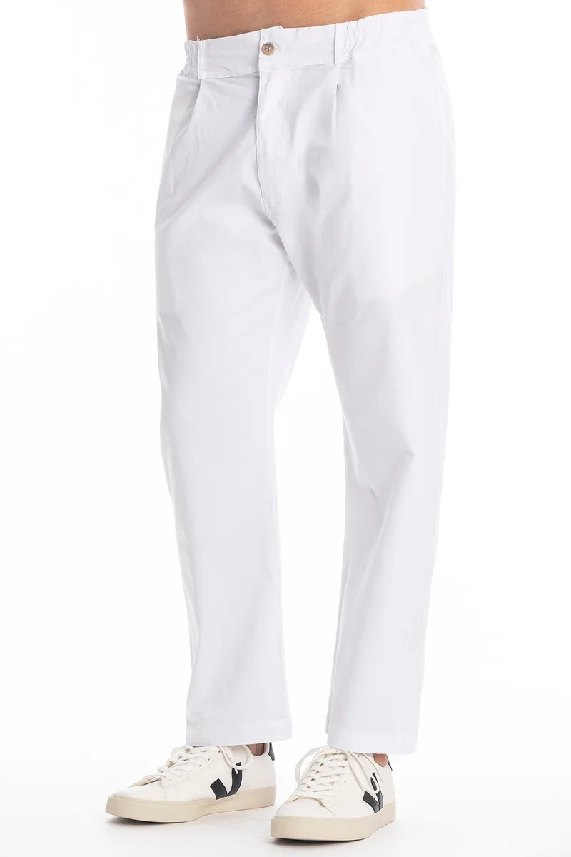 RAVENS VIEW IBIZA RAVENS VIEW IBIZA Herren vegan Hose Vance White, Weiß, – Produktbild 2 von 2