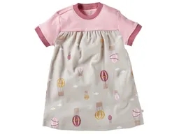 HANS NATUR Kinder Kleid Kurzarm Bio-Baumwolle Ballon rosa Gr.122/128 – Produktbild 1 von 1