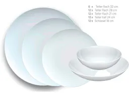 Mäser Mäser Tafelset 54-tlg. "Saturno Coupe" Porzellan – Produktbild 1 von 1