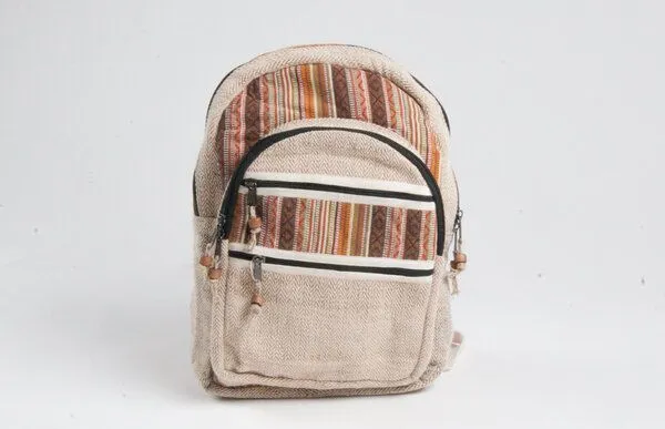 Himal Hemp Himal Hemp Nepal-Rucksack aus Hanf und Baumwolle (Backpack Big) – Produktbild 2 von 3