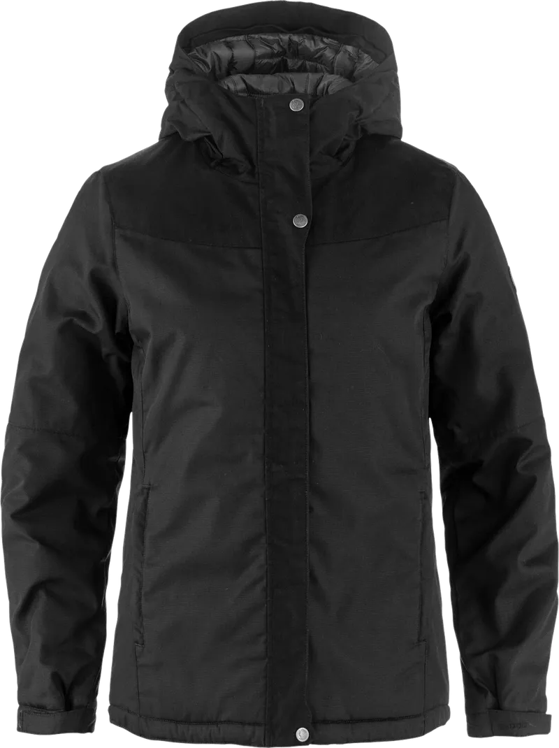 Fjällräven Fjällräven Stina wattierte Damenjacke schwarz XL - Damenjacken, Schwarz, – Produktbild 1 von 2
