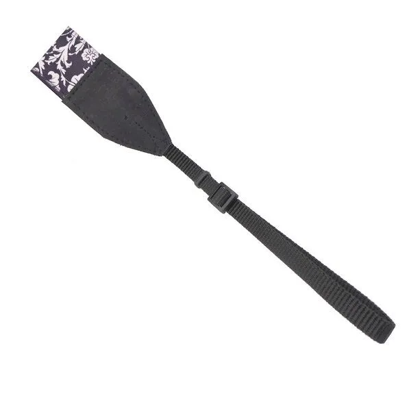 Seegarn Seegarn Kameragurt, Blumen (schwarz), – Produktbild 2 von 2