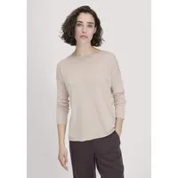 hessnatur hessnatur Strick Pullover Oversize aus TENCEL Lyocell mit Bio-Baumwolle, Düne, – Produktbild 1 von 1