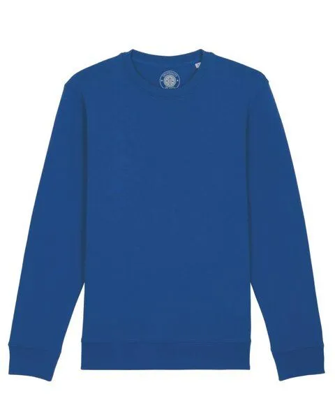 University of Soul University of Soul Unisex Sweatshirt aus Bio-Baumwolle "Rodriguez", Majorelleblau, – Produktbild 1 von 2