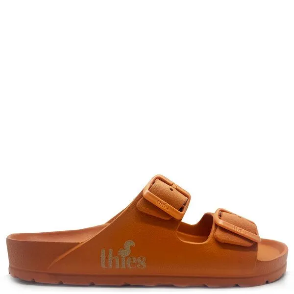 thies Vegane Ecofoam Sandale thies, Bitter orange, – Produktbild 1 von 4