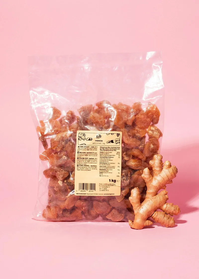 KoRo Getrockneter Ingwer 1 kg – Produktbild 2 von 5