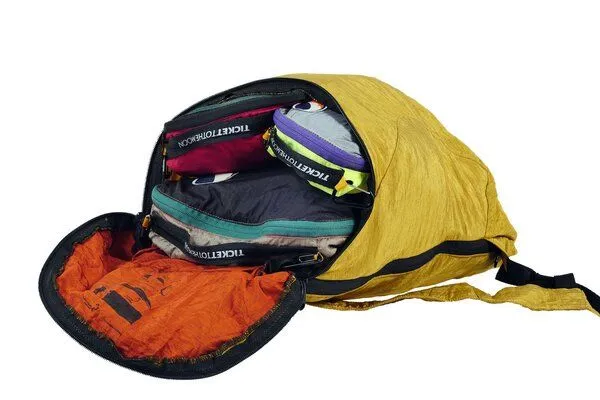 Ticket to the Moon Ticket to the Moon Packwürfel "Travel Cube Set" upcycled, Petrol grün, – Produktbild 3 von 3